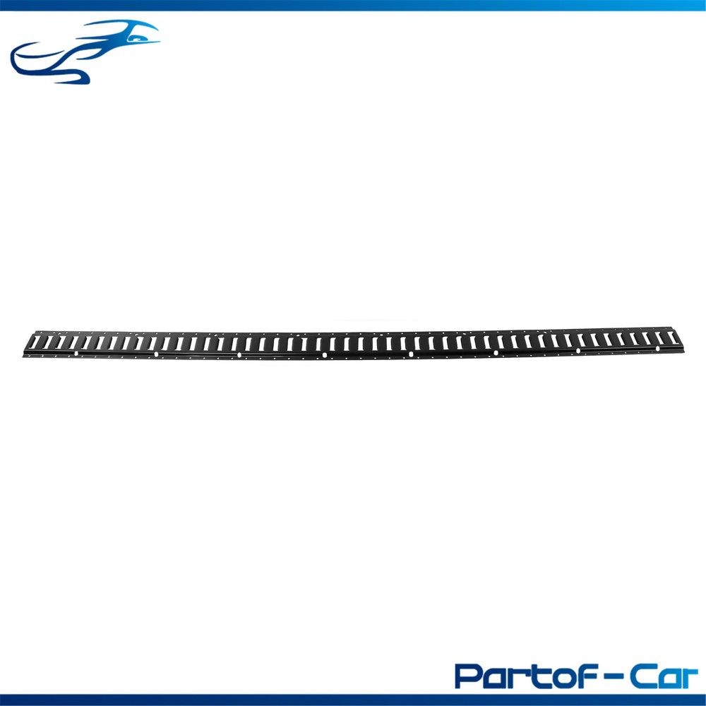 Black 5 Pack 96" E Track Rail Sections For Large Trailers And Vans Tie Down