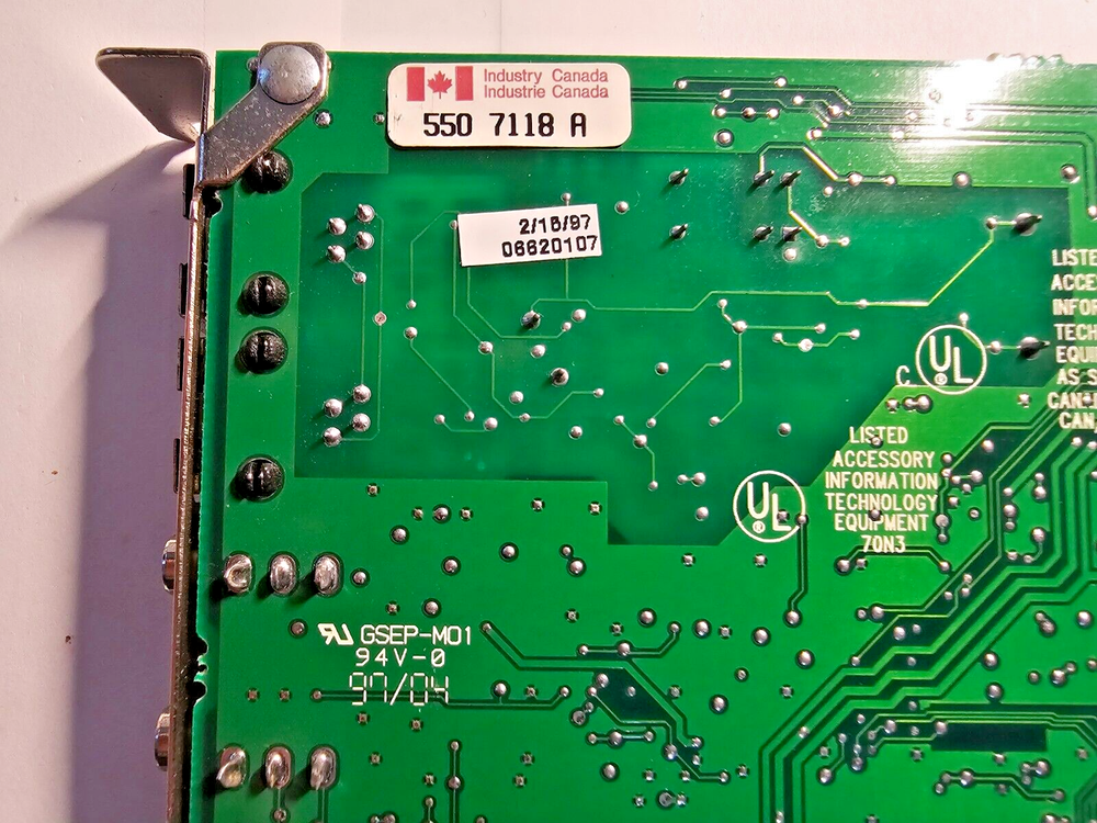 US Robotics Gateway 2000 Telepath 33.6 Modem Card