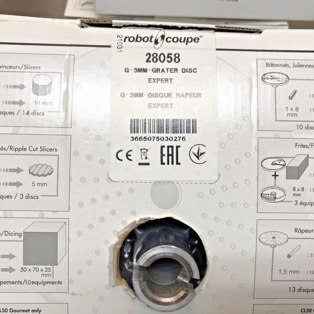 Robot Coupe 28058 Medium Grating Disc for CL-Series