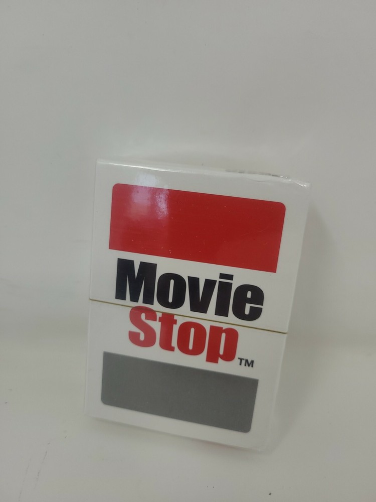 Movie Stop Playing Cards. Authentic