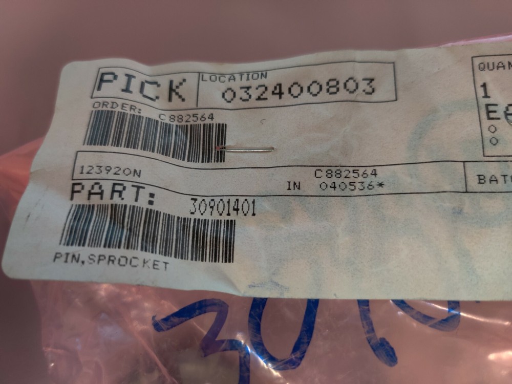 Universal Instruments Sprocket Pin 30901401