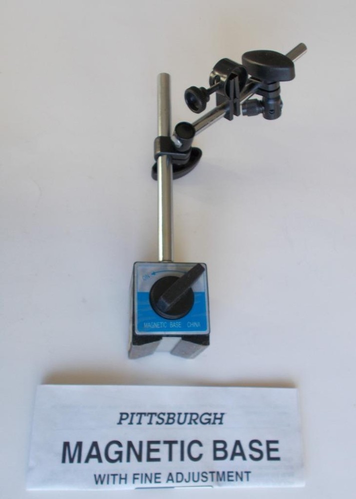 Pittsburgh Multipositional Magnetic Base w/Fine Adjustment Model 5645