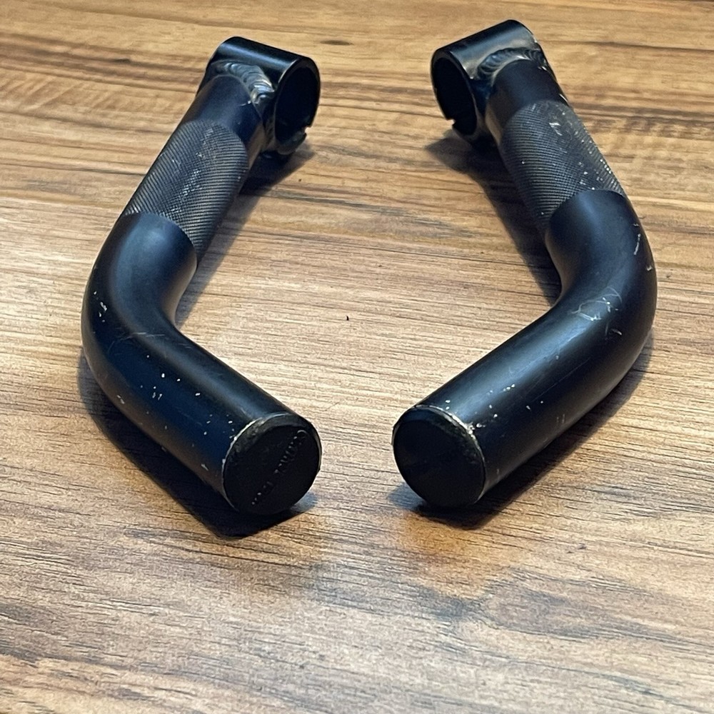 Control Tech Control Stix Long Bend Black Anodized Bar Ends