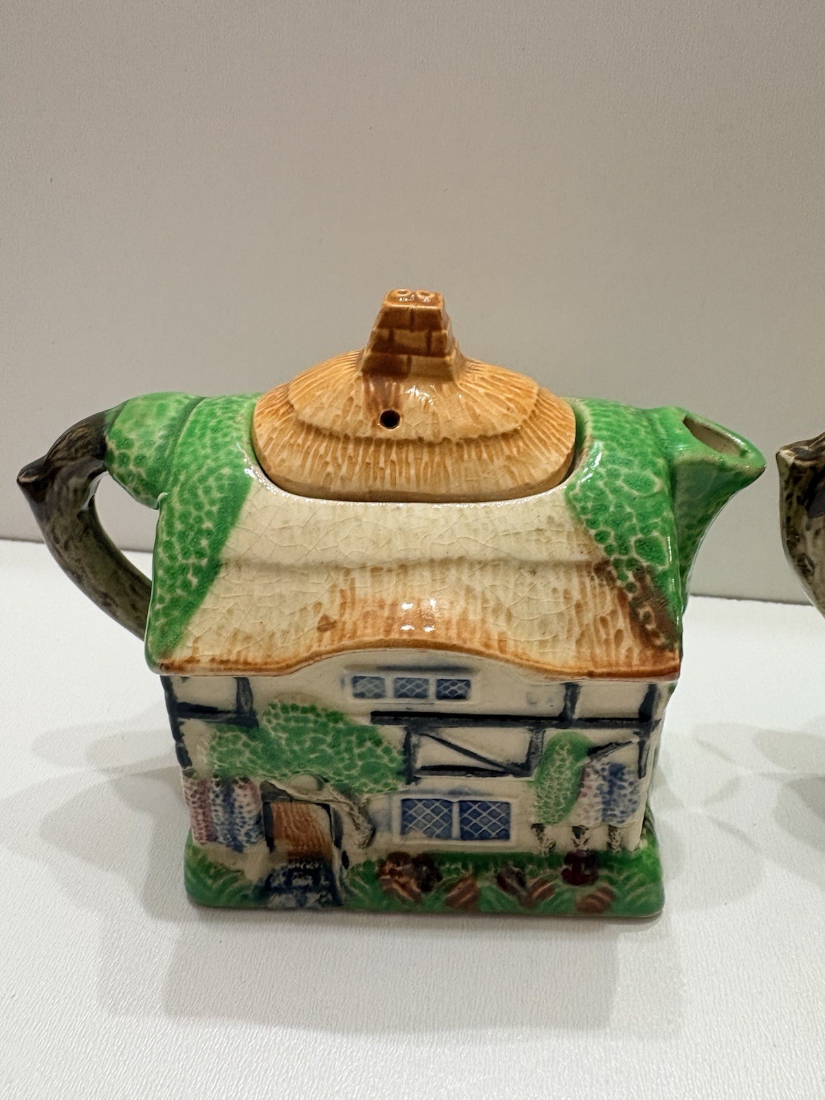 Vtg Cottage Sugar & Creamer Otagiri Japanese Porcelain Country Farmhouse