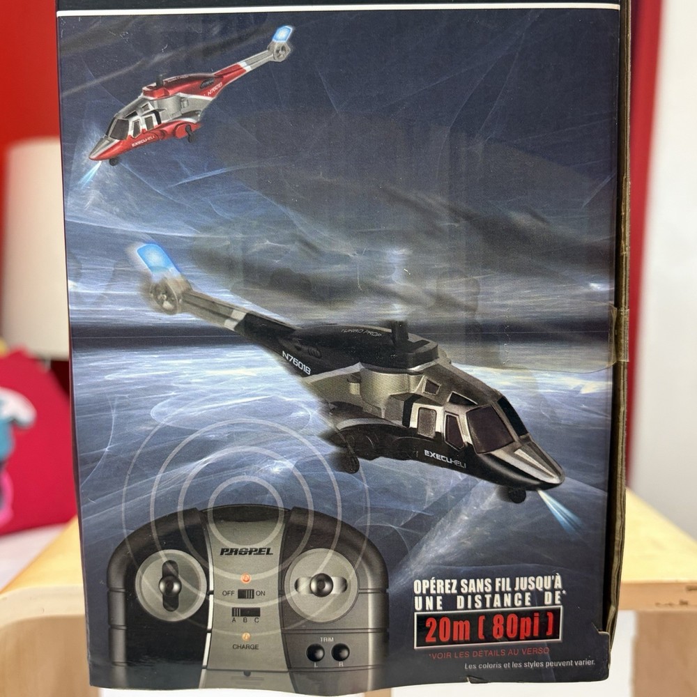 Execuheli Indoor RC Wireless Helicopter Toy RED