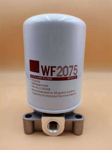 WF2075 DCA4 Water coolant filter Spin-On Compatible WF2075 filter with base