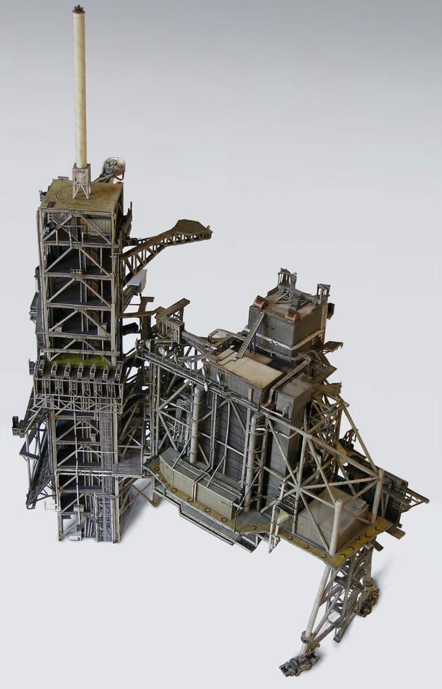 Space Shuttle Launch Complex 39A Model for Airfix/Revell /Boosters 144 PLS.READ!