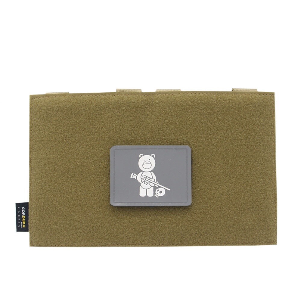 Molle Adapter Panel Hook Loop Plate Tactical Vest Expansion Armband