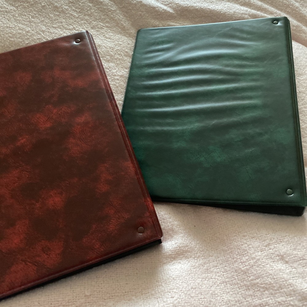 2 X DUCHY' M PADDED STAMP FIRST DAY COVERS ALBUMS & PAGES Folders vintage