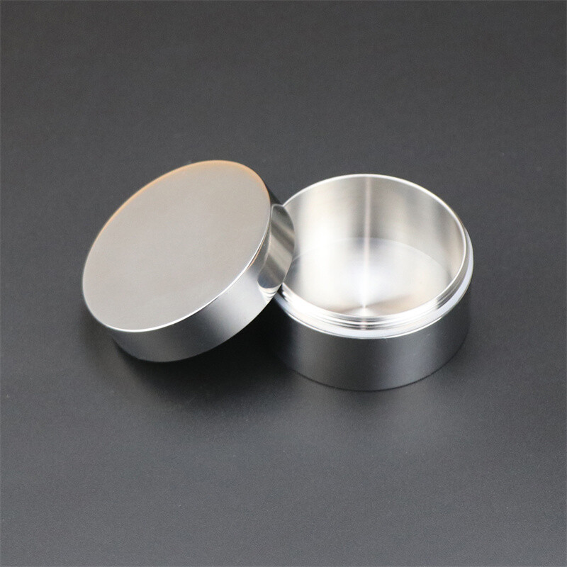 Titanium Waterproof Capsule Pill Case Holder Container EDC Pocket Metal Box