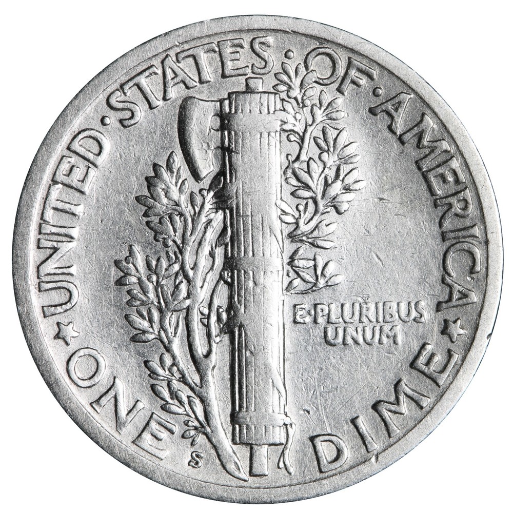 1925-S Mercury Dime Better Grade Nice Coin!