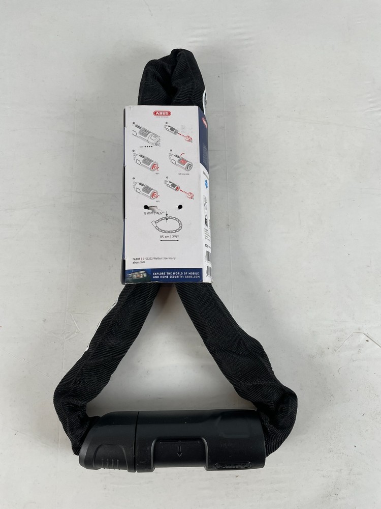 Abus 85cm Chain Bike Lock, Black