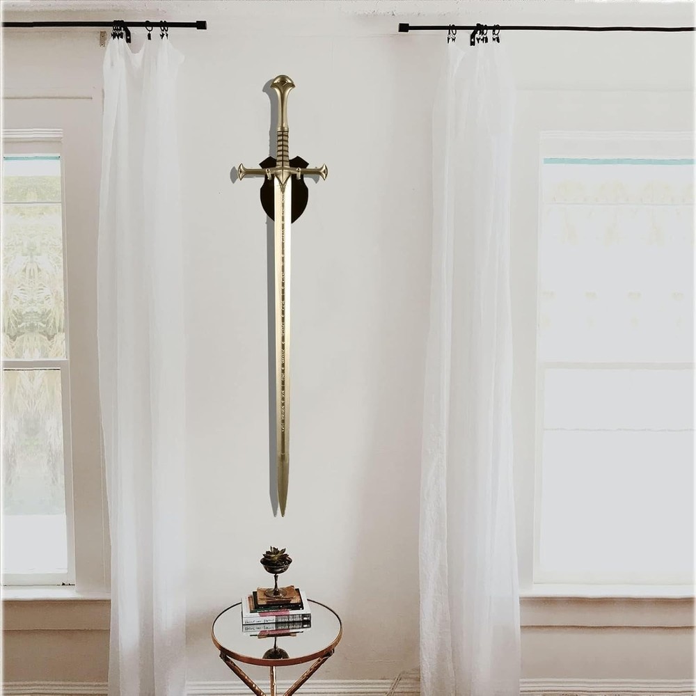 Sword wall mount sword stand wall hook display hanger wall mount for sword da...