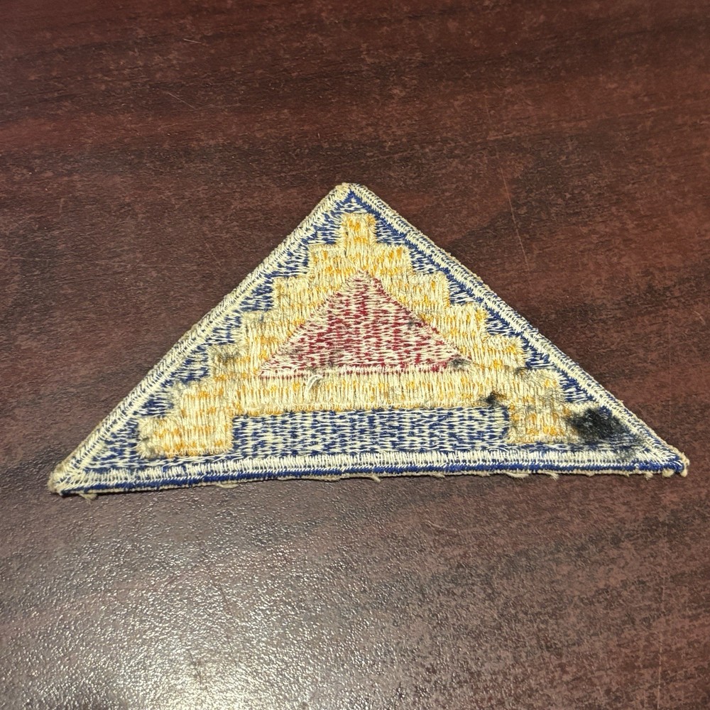 ORIGINAL WWII US 7TH ARMY JACKET SLEEVE INSIGNIA PATCH