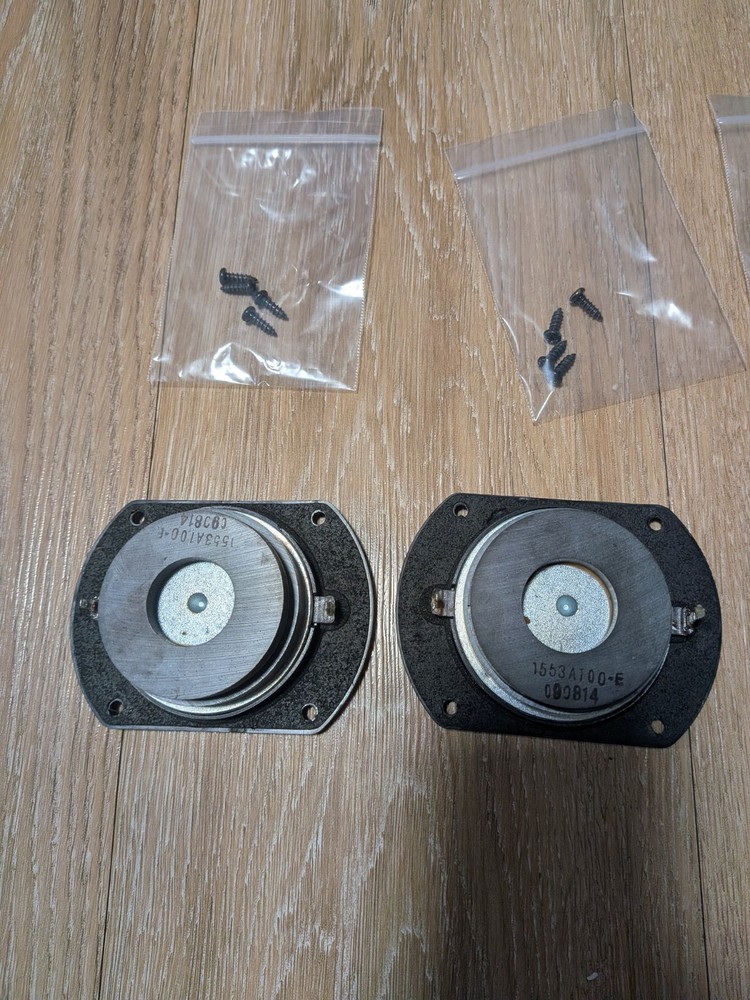 PAIR - Definitive Technology Original OEM Replacement Tweeter Part 1553A100-E