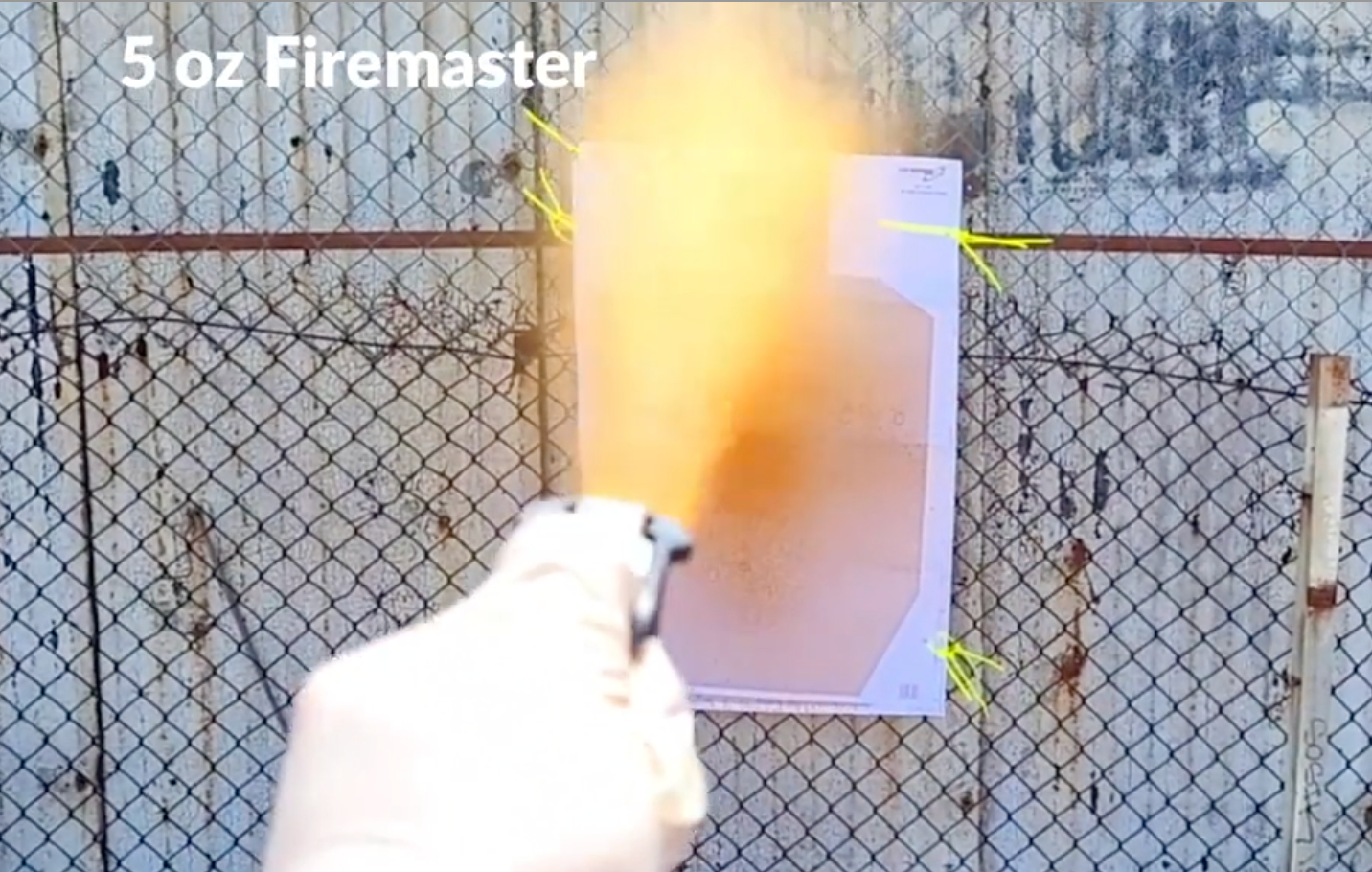 POLICE MAGNUM pepper spray 4oz Fire Master Fog Home Auto Office Security Defense