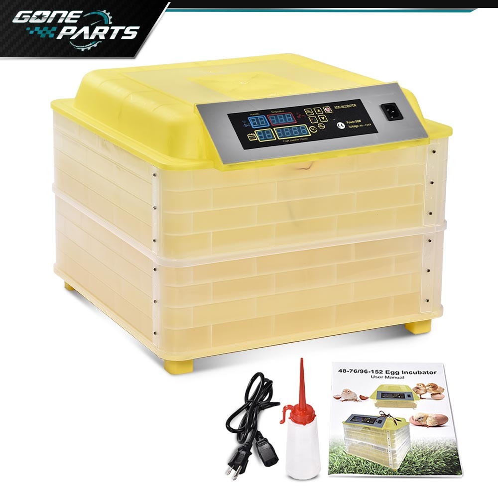 New Digital Hatcher Breed Warmer Auto Temperature Control 96 Grid Incubator