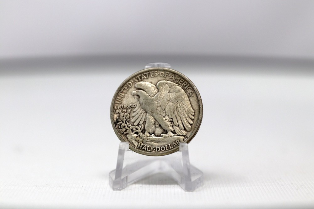 1940 No Mint Mark Silver Walking Liberty Half