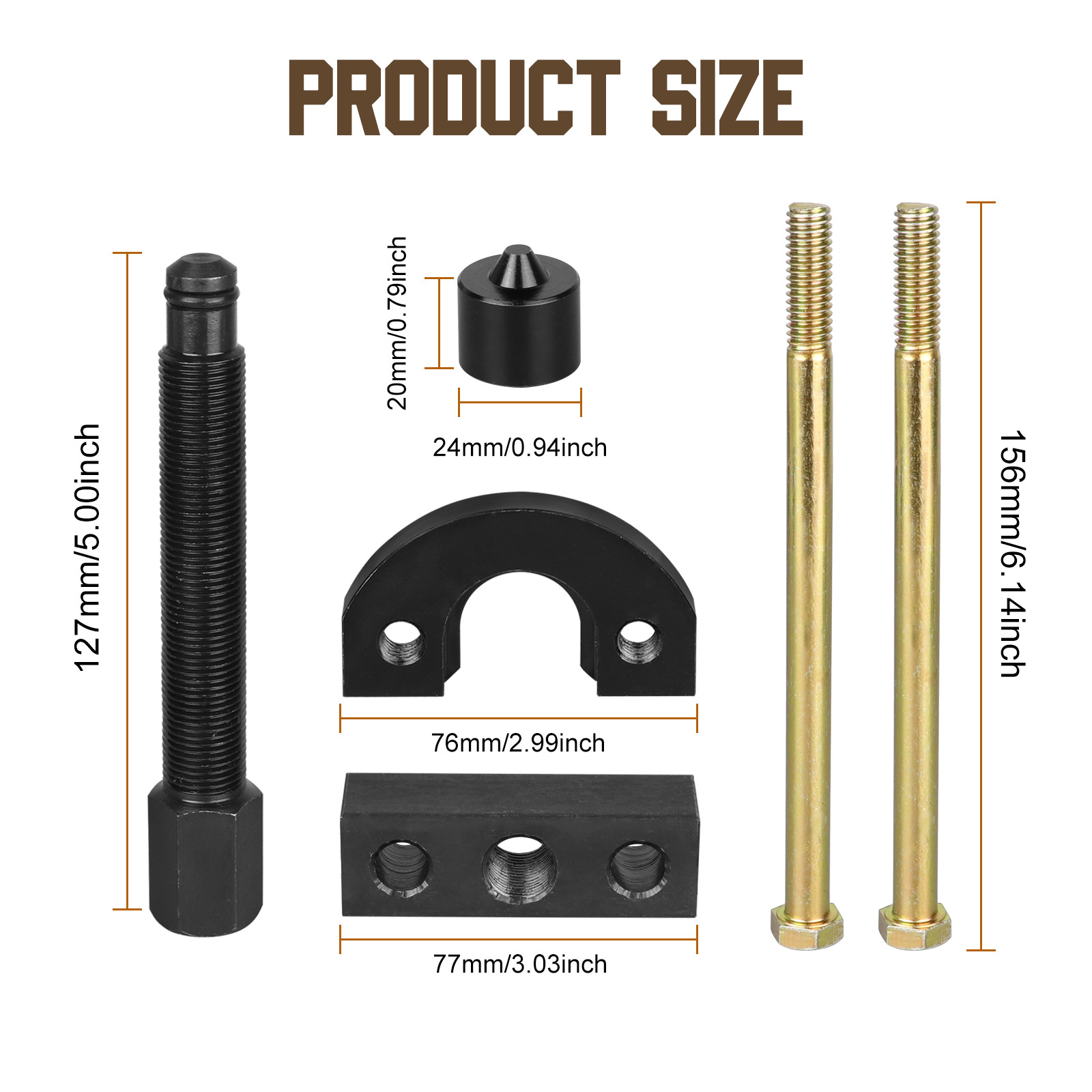 Transmission Mainshaft Inner Bearing Race Tool Puller for Harley Big Twin 1984+