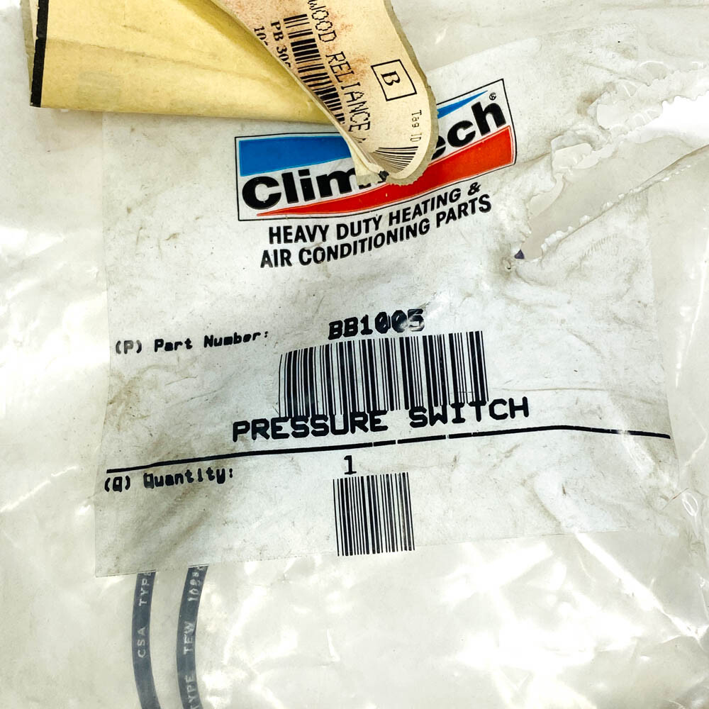 ClimaTech BB1005 Pressure Switch - New