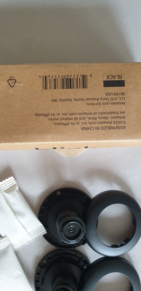 Blink Mini 2 Stand and Mounting Kit Black for Adjust Camera - 3 Pack