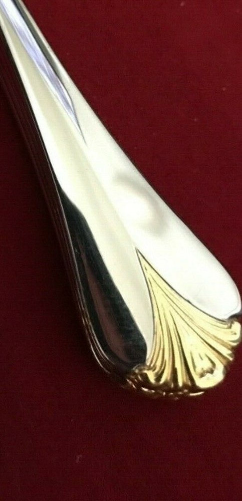 Yamazaki CARA Stainless Gold Accent Glossy Silverware CHOICE Flatware