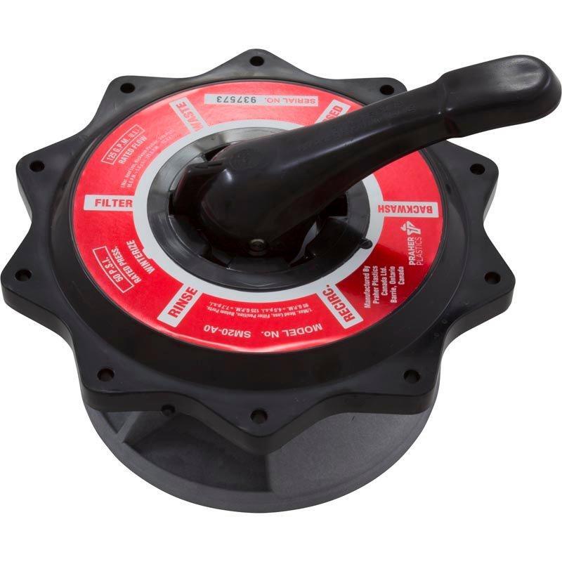 Praher Top Assembly Valve 2in. Black (E-50-S2B)