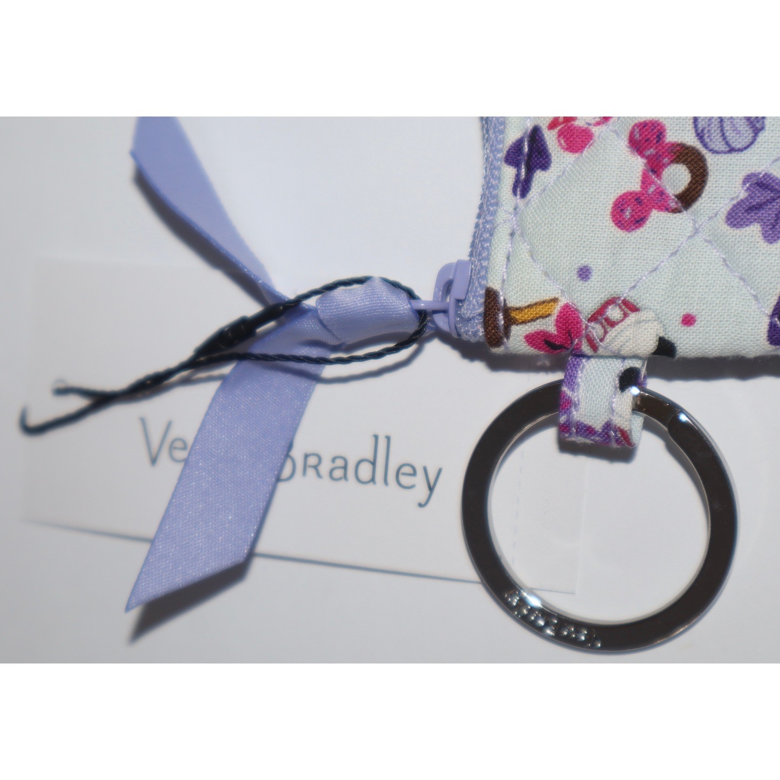 Vera Bradley Disney Sweet Treats Snacks Zip ID Case Limited Edition NEW