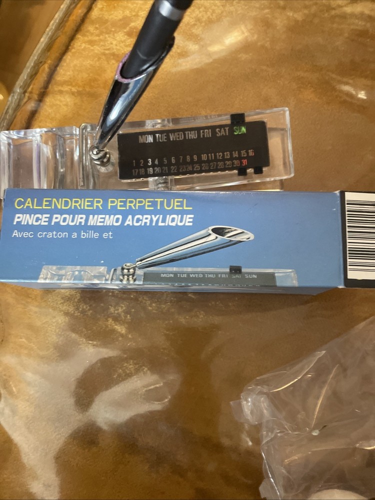 Acrylic Memo Clip