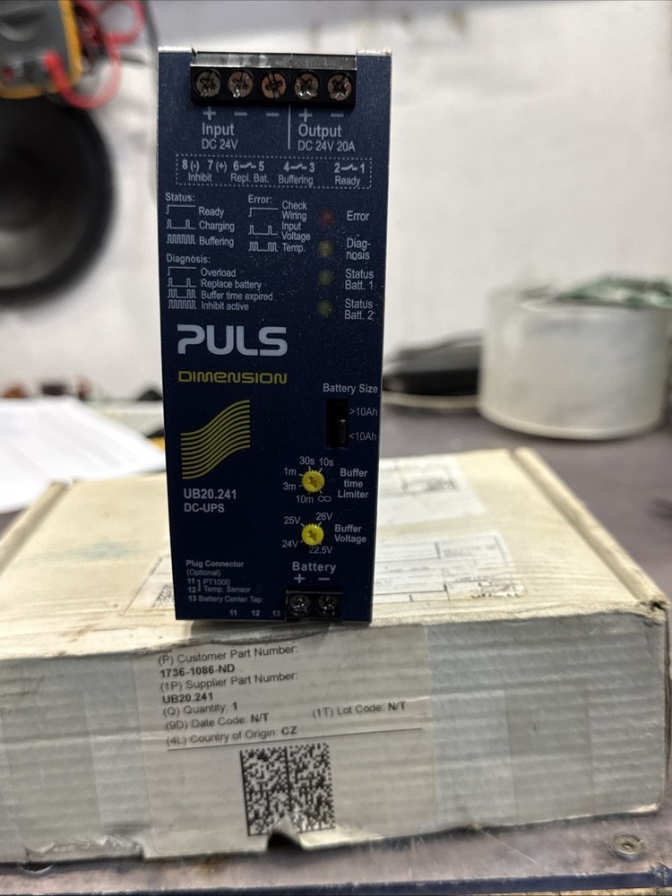 UB20.241, PULS, Dc-Ups Controller, 24Vdc, 20As