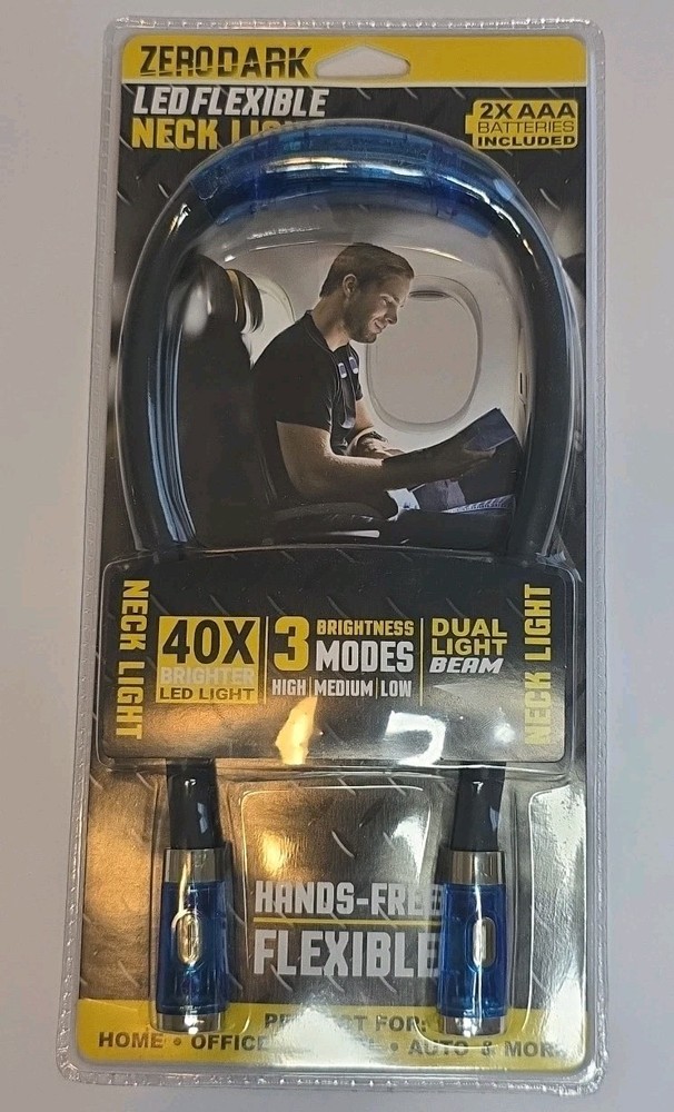 Zerodark Flexible Neck Light Hands Free Flashlight
