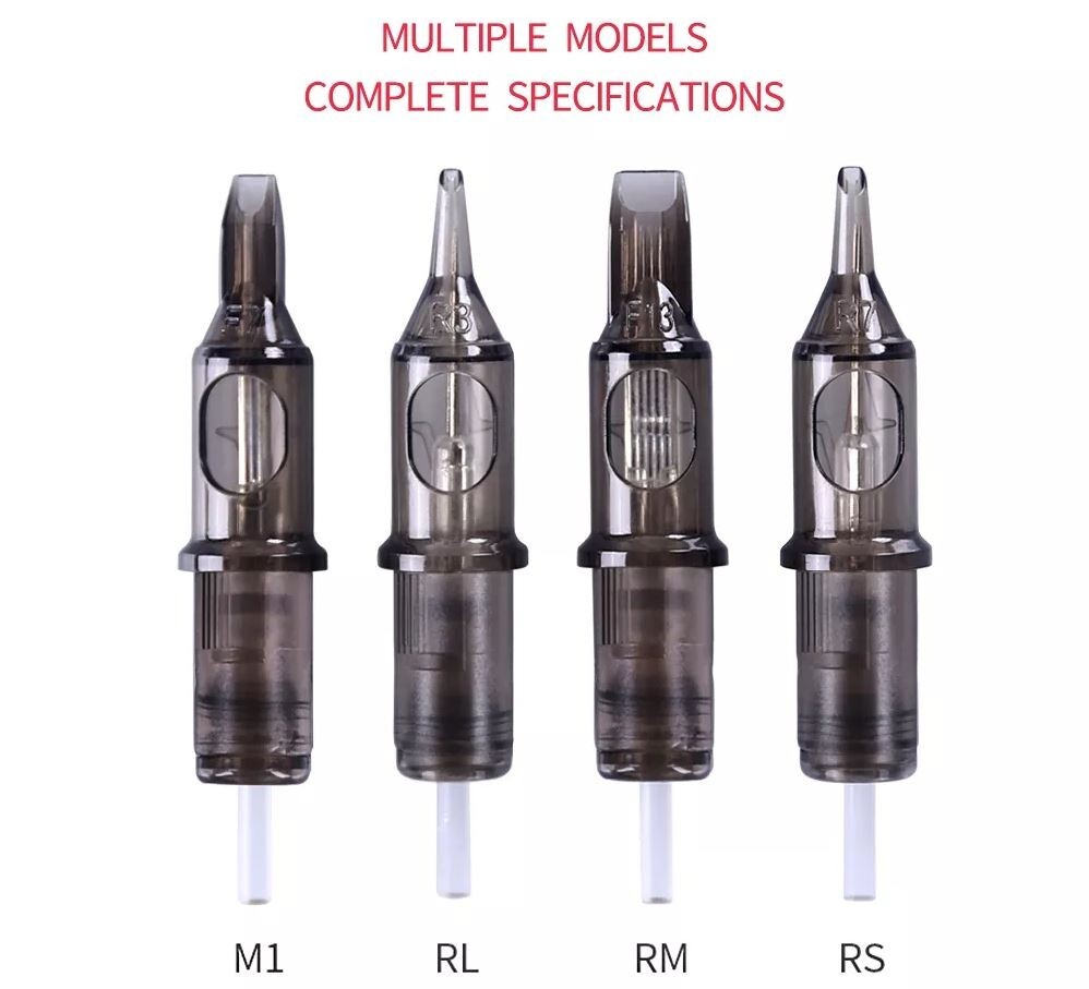 Tattoo Mixed Cartridge Needle Combo 10Sizes 5PC Each:3,5,7,9RL 7,9RS 7,9M1 7,9RM