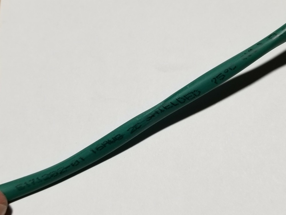 Lake Cable P162FS 16/2C Solid Shielded Plenum Fire Alarm Wire FPLP Green /100ft