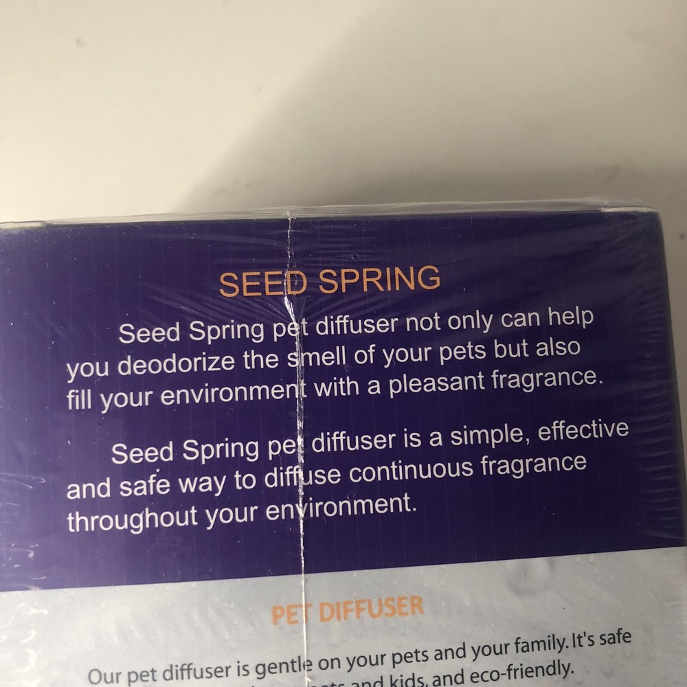 Seed Spring Pet Odor Eliminator Diffuser Odor Removal