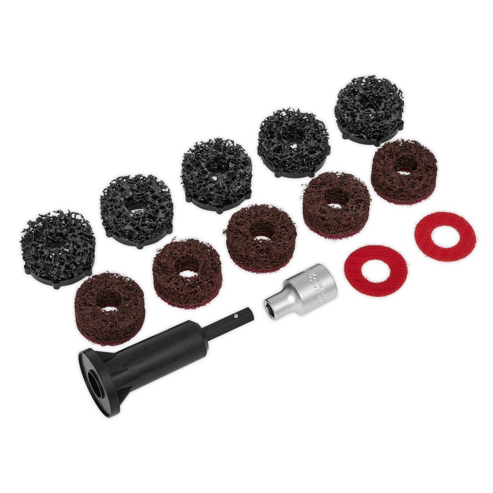 Sealey VS8002 Stud Hub Cleaner 14pc