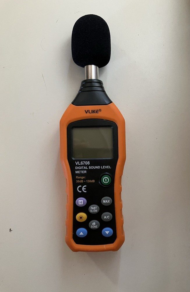 VLIKE VL6708 Digital Sound Level Meter (Range: 30dB - 130dB)