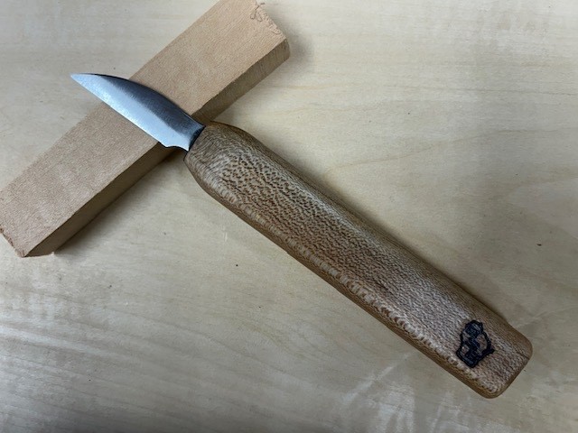 #203- 6.5" / 1.5" blade Badger State Blades Woodcarving Whittling Knife  -NEW