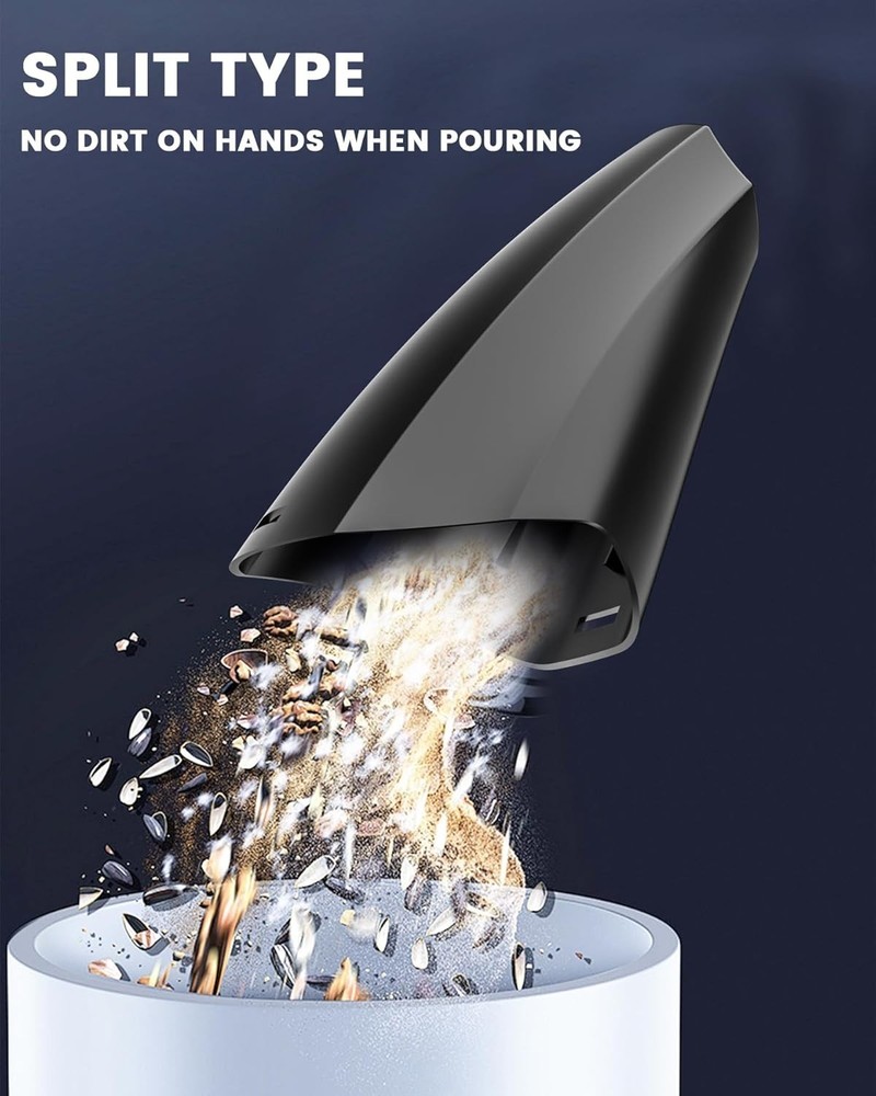Lightweight Rechargeable Handheld Vacuum - Includes Crevice Tool & Dusting Brush