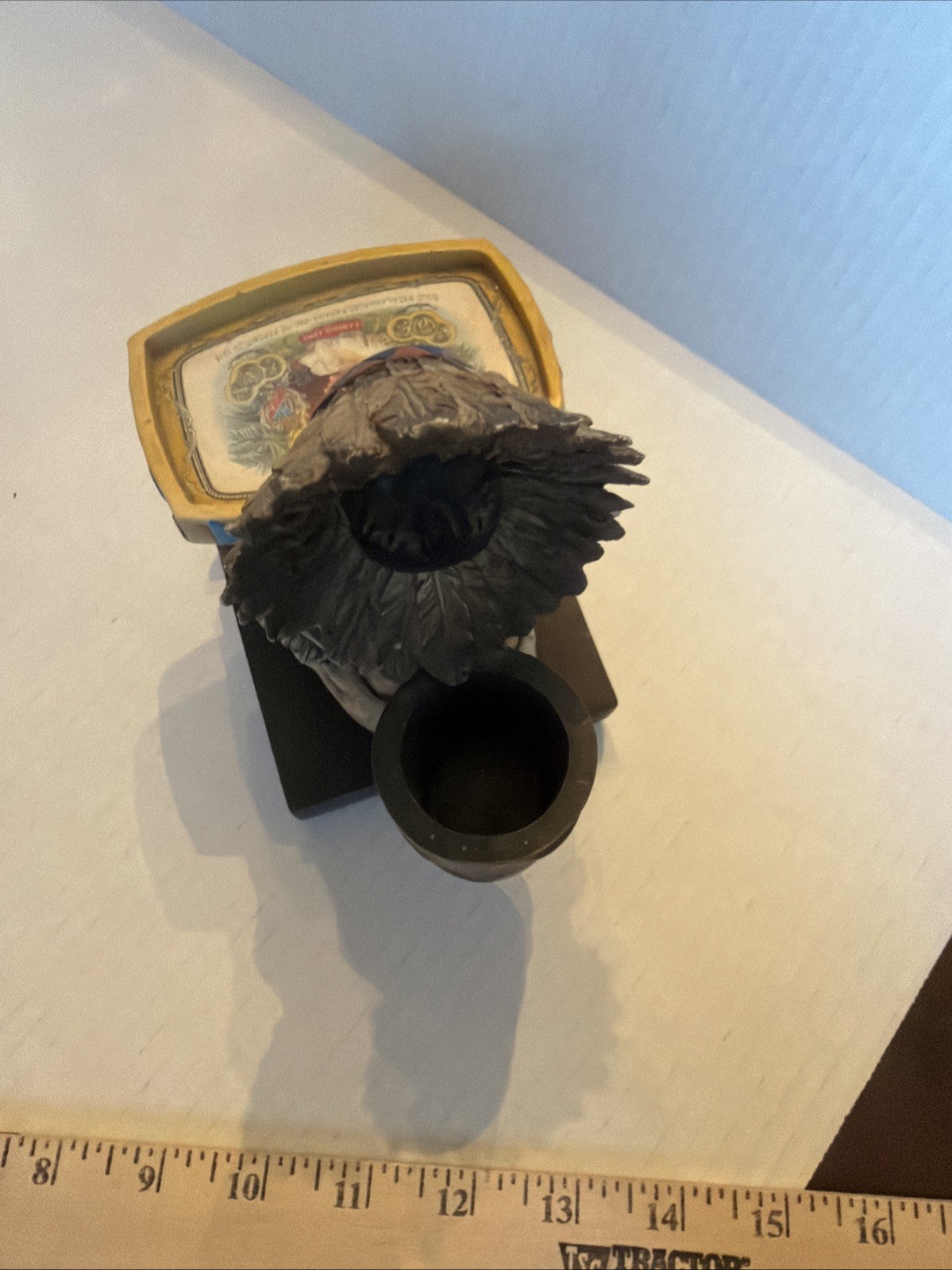 CUESTA REY LIMITED EDITION CHIEF COPPER PENNY COLLECTIBLE CIGAR STORE INDIAN