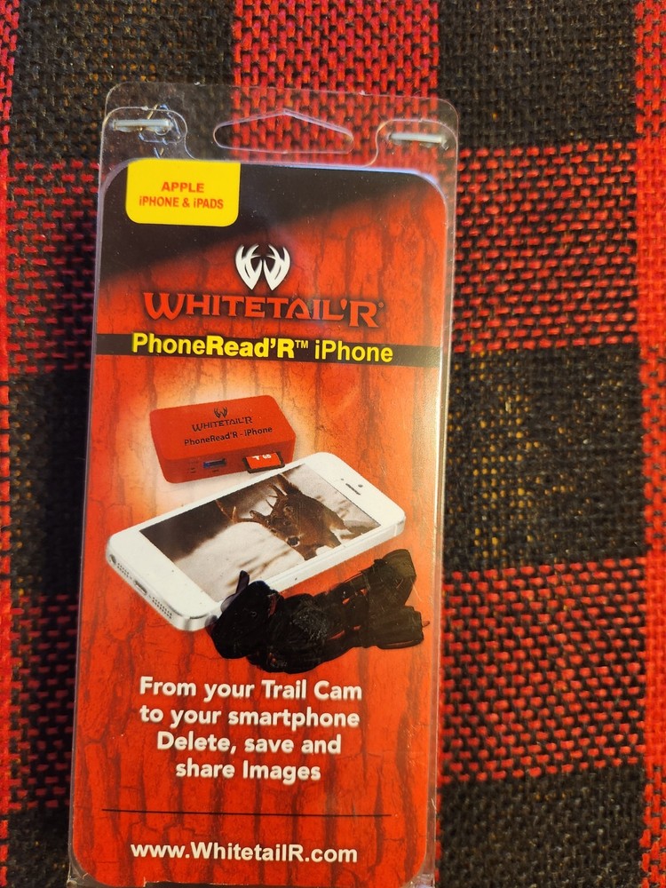 Whitetail'r Phone SD Card Reader for IPHONE SD MicroSD USB