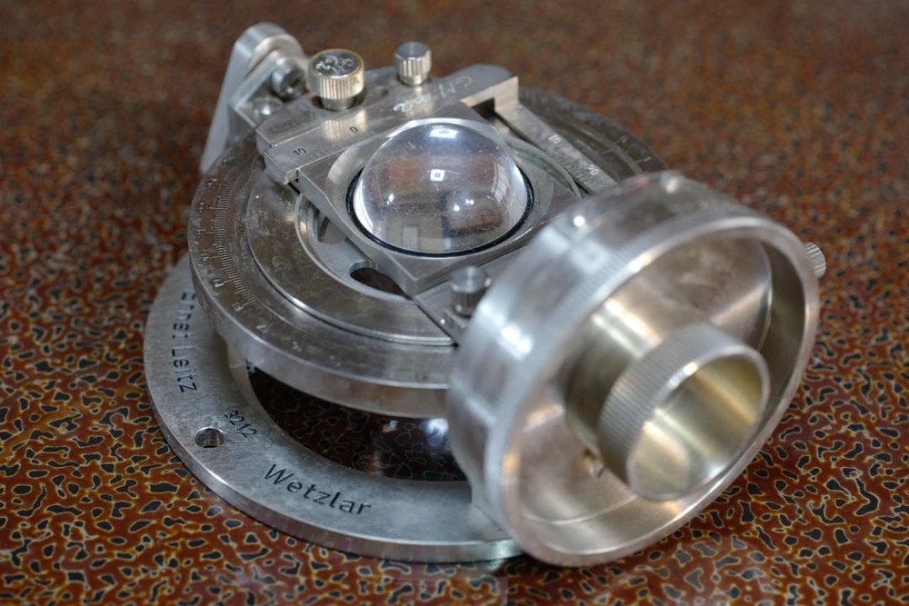 microscope antique Microscope Accessory No. 15 Leitz Universal Stage UT2 Rare