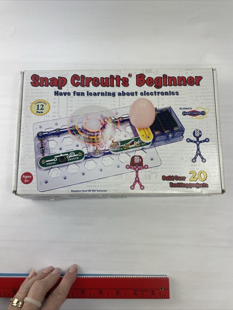 Elenco Snap Circuits Beginner, Electronics Have Fun Learning Electronics Kit