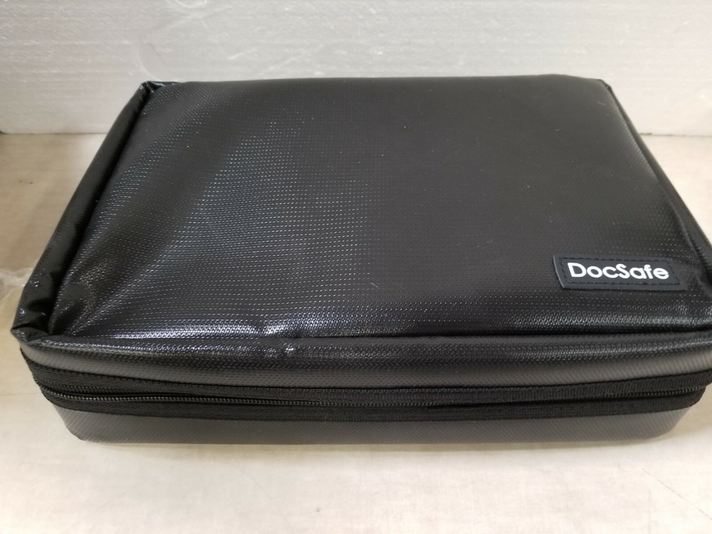DocSafe Fire/Water/Explosion-proof 200 Battery Storage Box, W/ Battery Tester.