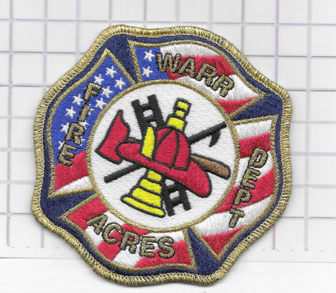 Fire  Patch  -  WARR ACRES FIRE DEPT