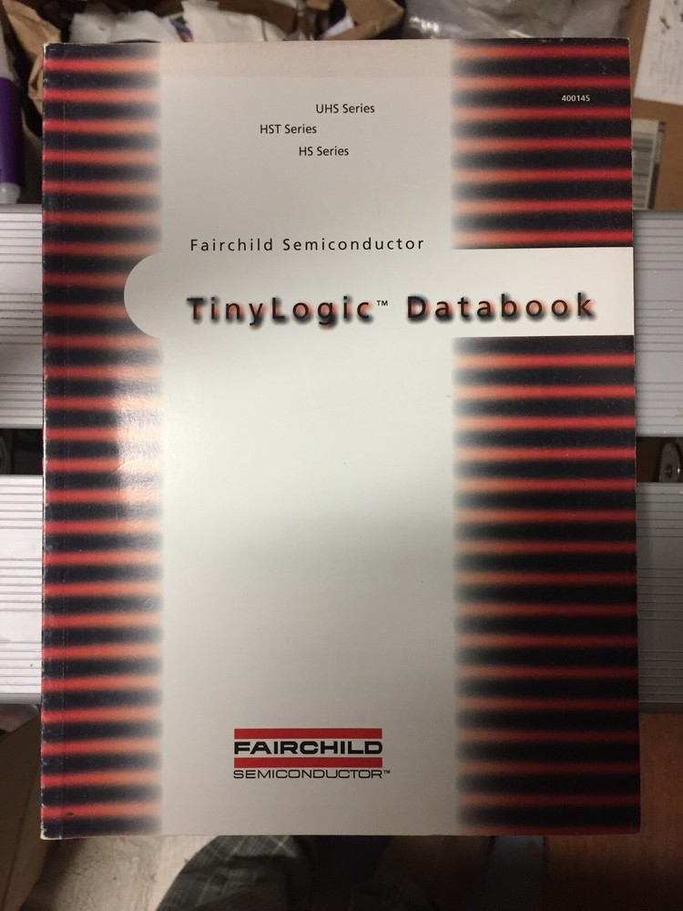 Data Book = Fairchild Semiconductor Bus Switch & Tiny Logic 1996/1998 = Lot of 3