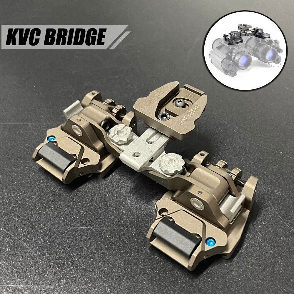 L4 G24 + KVC Universal RQE Dual Bridges NVG Mount for PVS-14 MUM DVO MINI-NSEAS