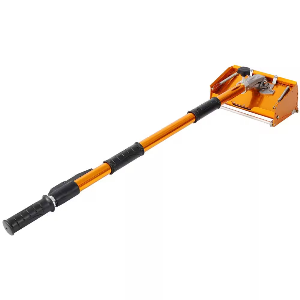 Orange Adjustable Drywall Finishing Tool Plaster Box with Extendable Handel, 1 P