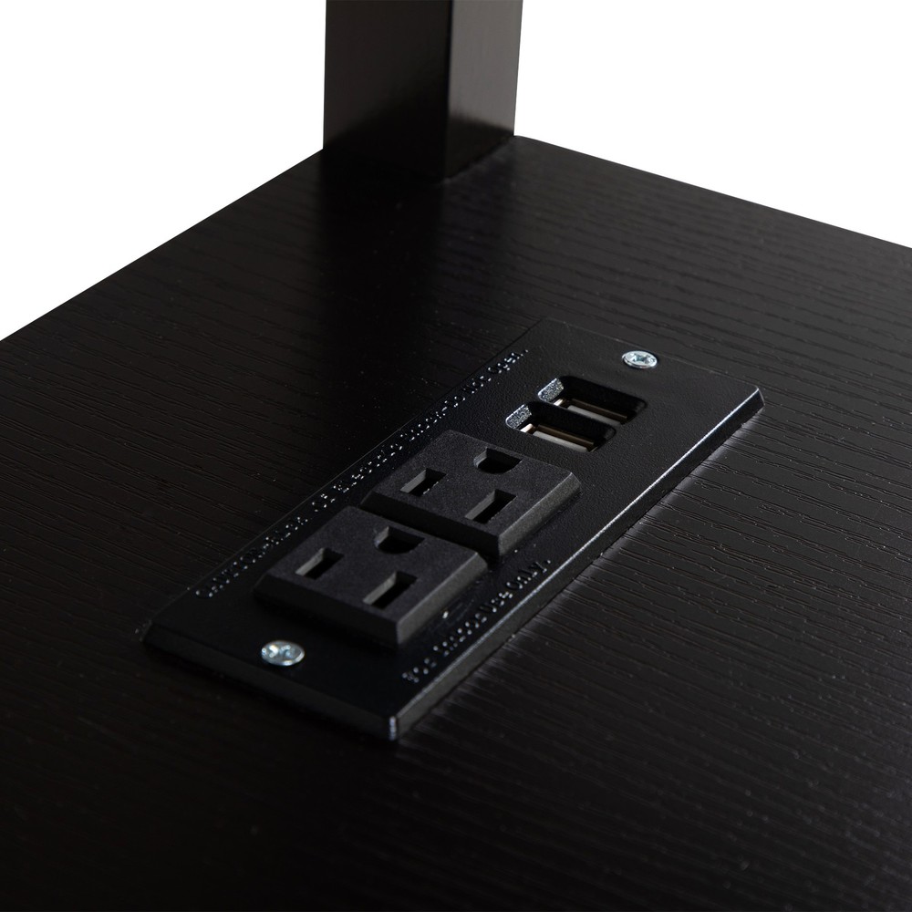 Transitional Nightstand Wooden End Table Bedside Table Kitchen Storage Cabinet