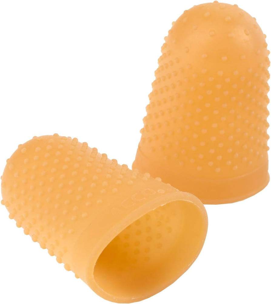 New Extra Large Rubber Finger Tips Size 14 12 Pack For Crafts Sewing Office Work