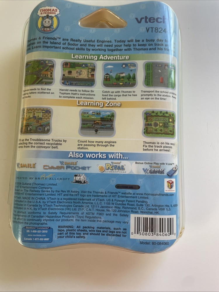 New VTech Motion Learning System Thomas & Friends Engines Working Together 2008